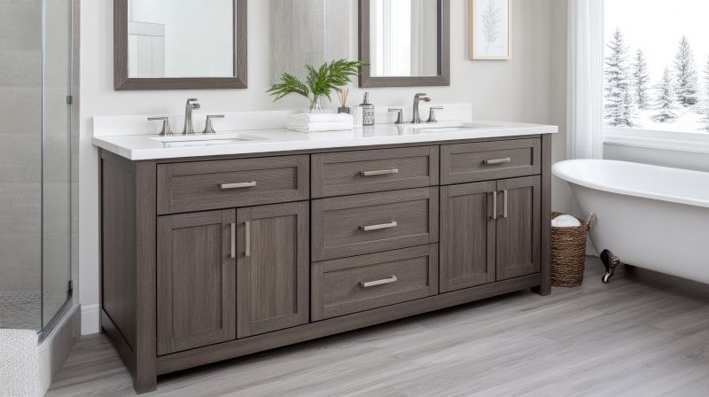 Modern Vanity and Storage